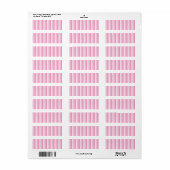Label retouradres (Full Sheet)