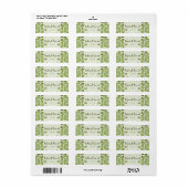 Label retouradres (Full Sheet)