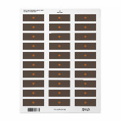 Label retouradres (Full Sheet)