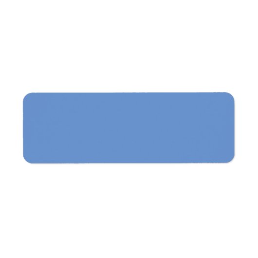 Label retouradres (Voorkant)