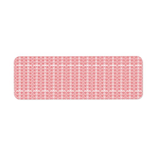 Label retouradres (Voorkant)