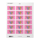 Label retouradres (Full Sheet)