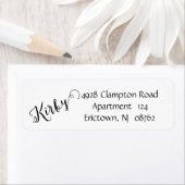 Label retouradres (Insitu)