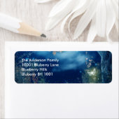 Label retouradres Nacht Woodlands (Insitu)