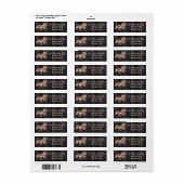 Label retouradres paard (Full Sheet)