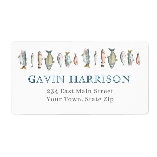 Label retouradres vis (Voorkant)