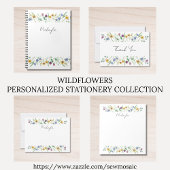 Label retouradres Wilde bloem