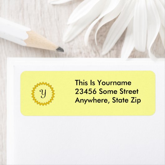 Label - retourzending - Monogram (Insitu)