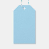 Label  Retro kerstbomen Cadeaulabel (Achterkant)