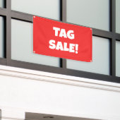 Label Sale! Bright Banner (Buitenkant Gebouw)