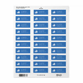 Label - Schooner (Full Sheet)