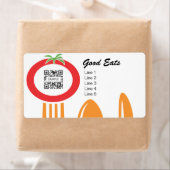 Label Sjabloon Casual dineren Italiaans (Insitu)