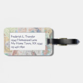 Label Stamps Bag Bagagelabel (Achterkant horizontaal)