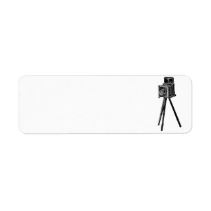 label Terugkeeradres camera