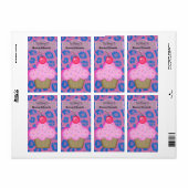 Label Tiener Kinder Multomap Book Labels Stickers (Full Sheet)