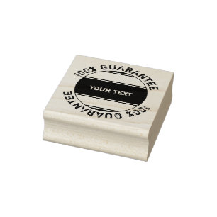 label + uw gekromde en vaste tekst of teken rubberstempel