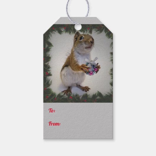 Label uw geschenken met Rocky Cadeaulabel (Voorkant)