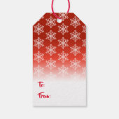 Label van Bulldog Gift Cadeaulabel (Achterkant)