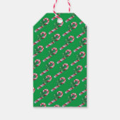 Label van Candy Cane Wine Gift Cadeaulabel (Voorkant)