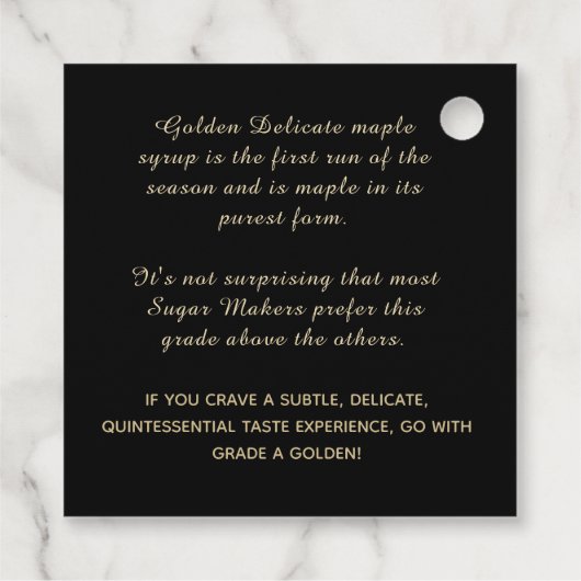 Label van de beste standaard van de suikerfabrikan (Achterkant)