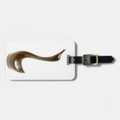 label van gekaarde vogelsoorten bagagelabel (Voorkant horizontaal)