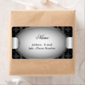 Label vlinder Abstracte stof (Insitu)