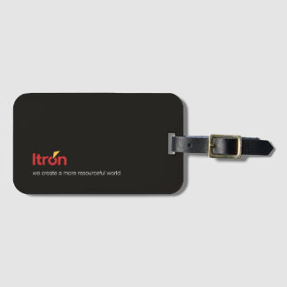 Label voor Bagage/Luggage tag black Bagagelabel