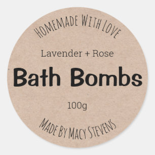  label voor bath-bommen