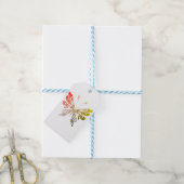 Label voor botervliegen cadeaulabel (Met Touw)