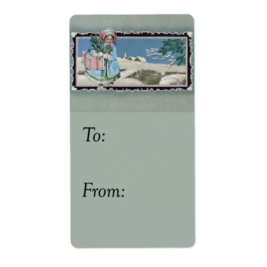 Label voor  cadeaus (Voorkant)