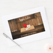 Label voor het inblikken van appelcider (Envelop)