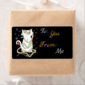 Label voor kerstmis Mess Gift (Insitu)