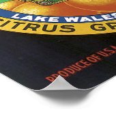  label voor kroonjuwelen poster (Hoek)