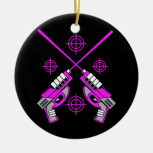 Label voor laserstralen keramisch ornament