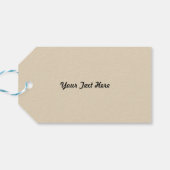 Label voor Ocean- en Beach-cadeaus Cadeaulabel (Achterkant Horizontaal)