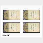 label voor pacock Weddenschap Wijn (Vel)