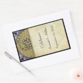 label voor pacock Weddenschap Wijn (Envelop)