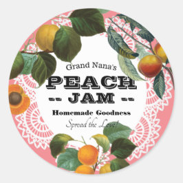 label voor peach