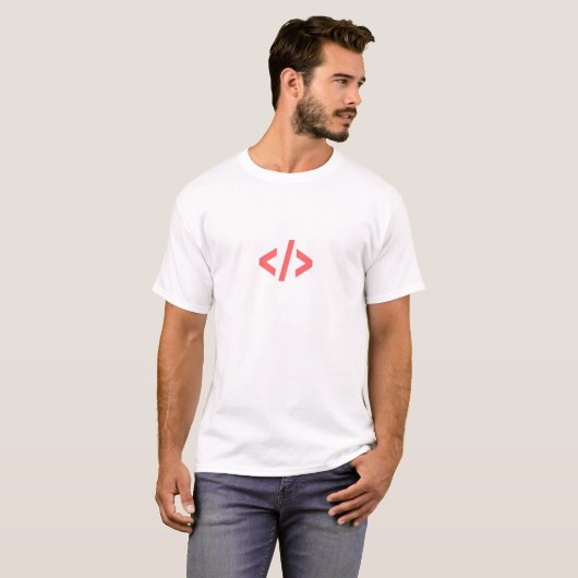 Label voor programmering t-shirt (Voorkant volledig)