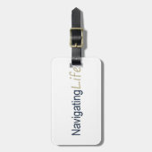 Label voor reizen bagagelabel (Voorkant verticaal)