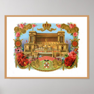  label voor signaaldoos - Rome Poster