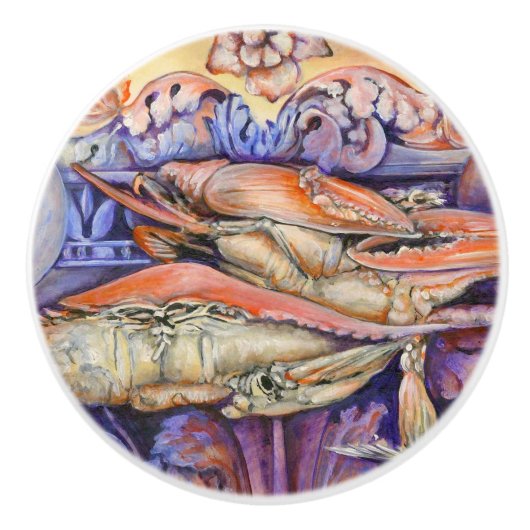 Label voor spinnen en krullen keramische knop (Voorkant)