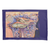 Label voor spinnen en krullen kussensloop (Voorkant)