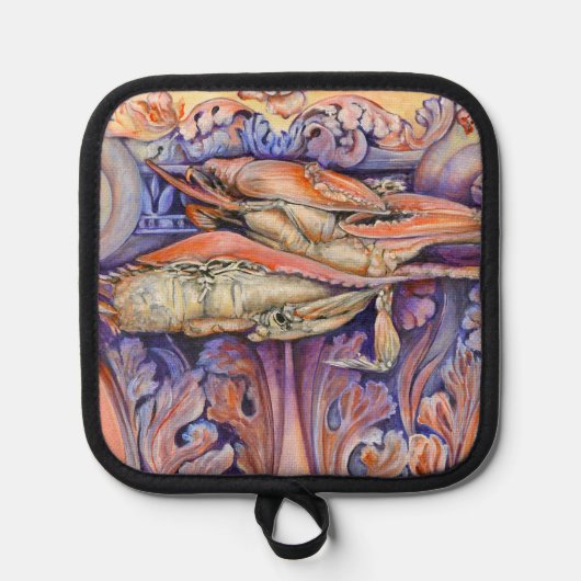 Label voor spinnen en krullen pannenlap (Voorkant)