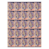 Label voor spinnen en krullen tafelkleed (Voorkant)