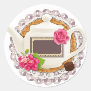 Label voor Tea Party