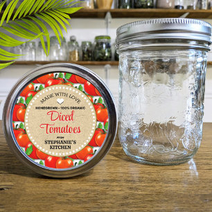 Label voor tomateninmaakpot