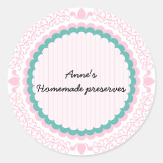 Label voor zelfgemaakte conserven