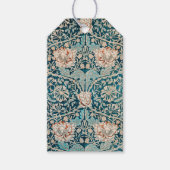 Label : WILLIAM MORRIS : HONEYSUCKLE ONTWERP Cadeaulabel (Voorkant)