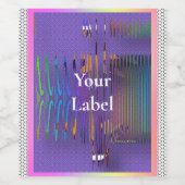 Labelabstractie toevoegen wijn etiket (Enkel label)